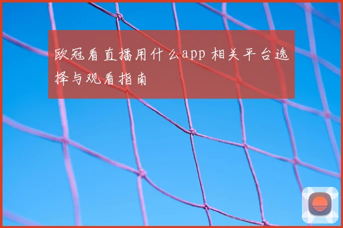 欧冠看直播用什么app 相关平台选择与观看指南